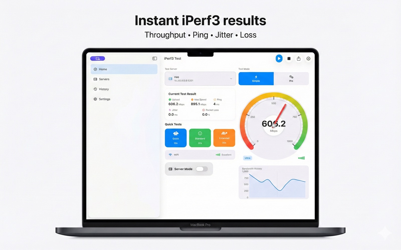 iPerf3 Mac